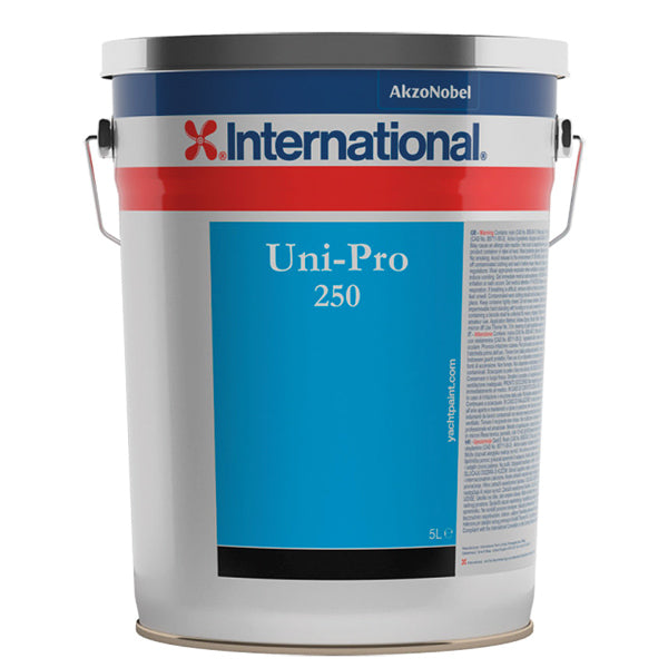 International Uni-Pro 250 Navy bundmaling i kande på hvid baggrund