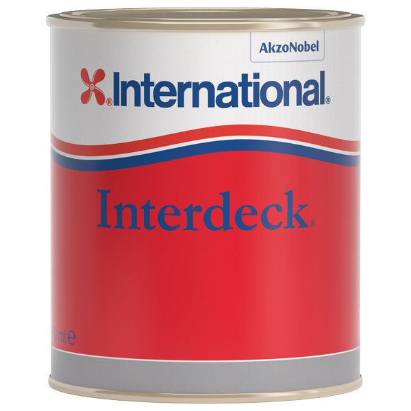 International Interdeck Hvid 001 750 ML skridbelægning i en åben beholder