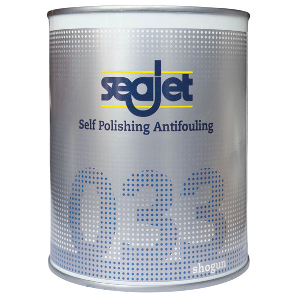 Bundmaling i sort fra SeaJet, 0,75L beholdere til bådvedligeholdelse