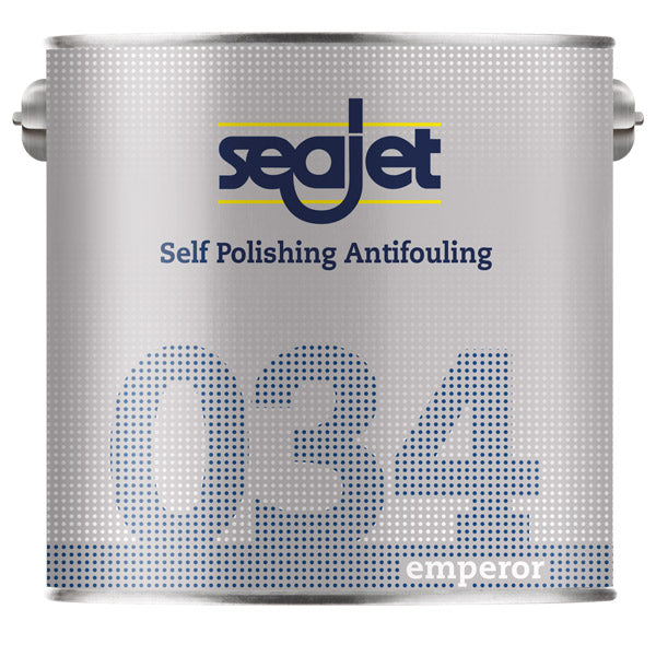 SeaJet 034 Hybrid/hård bundmaling i 2,5L mørkeblå bøtte