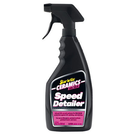 Star Brite Ceramic Speed Detailer 650 ml i fokus på hvid baggrund