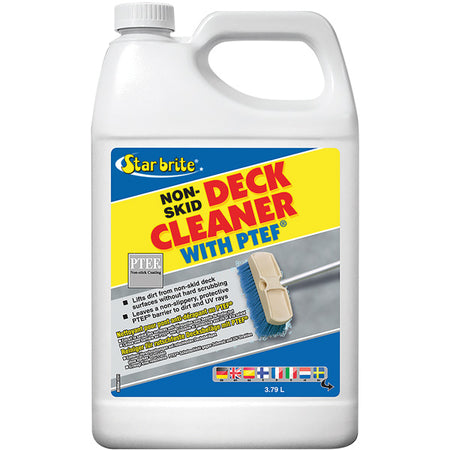 Star Brite Non-Skid Deck Cleaner i 3800 ml flaske på hvid baggrund