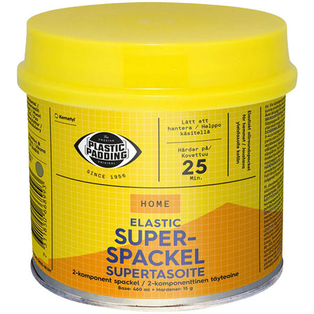 Plastic Padding, Elastik Super Spartel i 460 ml beholder, klar til brug