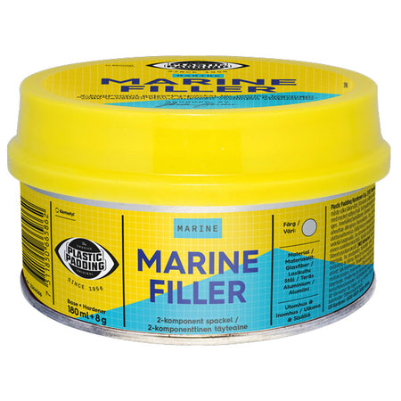 Plastic Padding marine filler i emballagen, klar til brug
