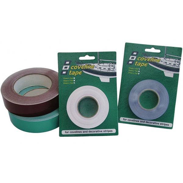 PSP ensfarvet stafferingstape i hvid farve, 19mm x 15m rolle