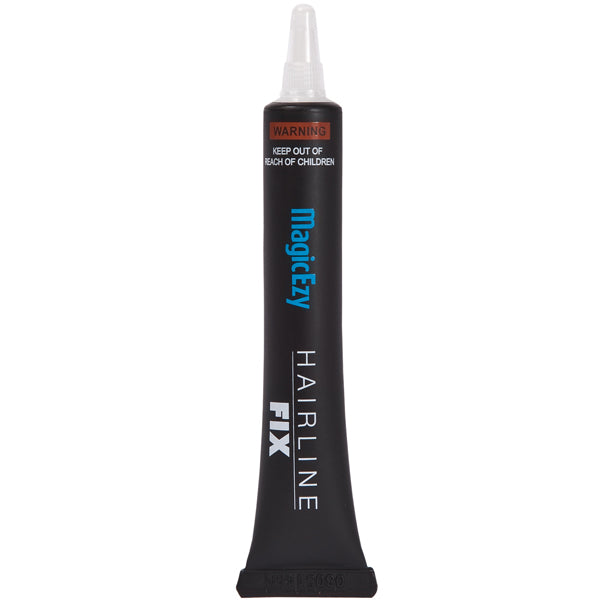 MagicEzy hairline fix i farven skovgrøn, præsenteret på en hvid baggrund.