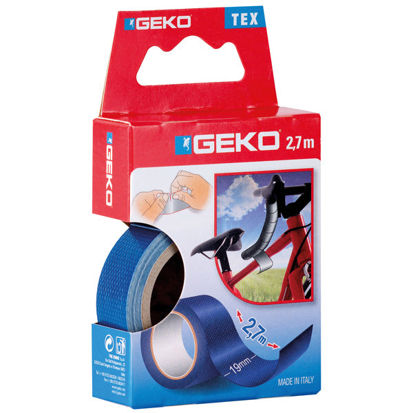 Geko, SeaTec, Geko lærredstape 19mm x 2,7 meter blå