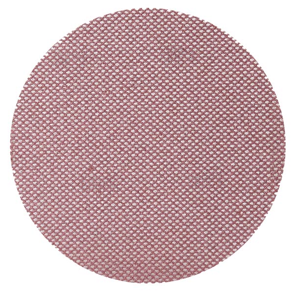 Mirka abranet ace heavy duty net p 80, set forfra med tydelig kornstruktur.