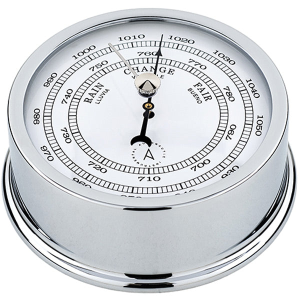 AutoNautic, SeaTec, Autonautic Atlantic 95 barometer Ø95/70 mm forkromet messing