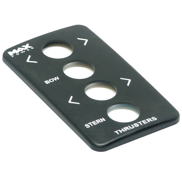 Max Power, dæksel sort til dobbelt joystick panel 1441380