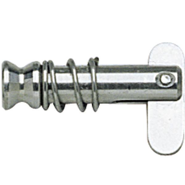 Detalje af Ronstan Splitbolt med knæklås, vist fra oven