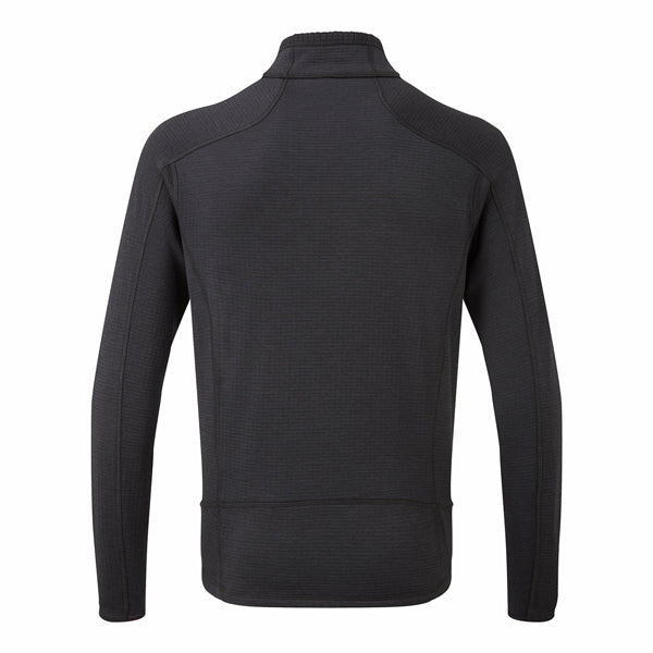 Sidevinkel af Gill 1081 fleece med halslynlås.