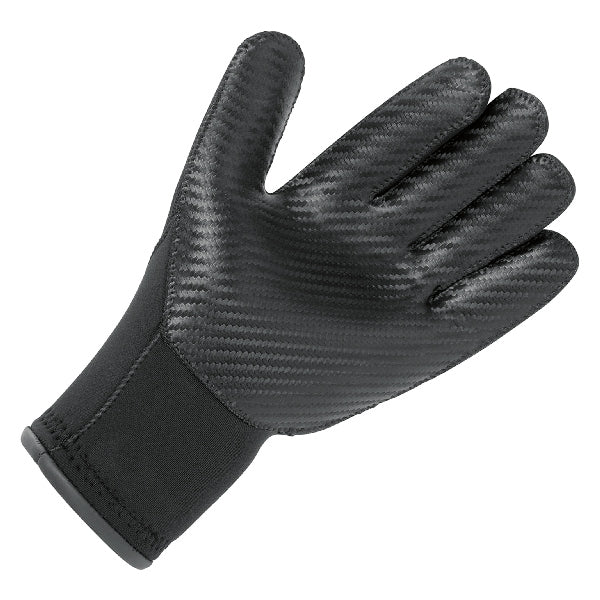 Gill 7673 neoprene vinterhandske sort, præsenteret fra siden med tydelig branding