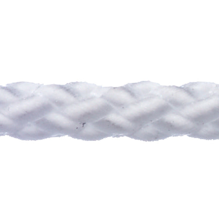 Robline Polyester 8 line i hvid farve, 1mm tykkelse på 500m rulle