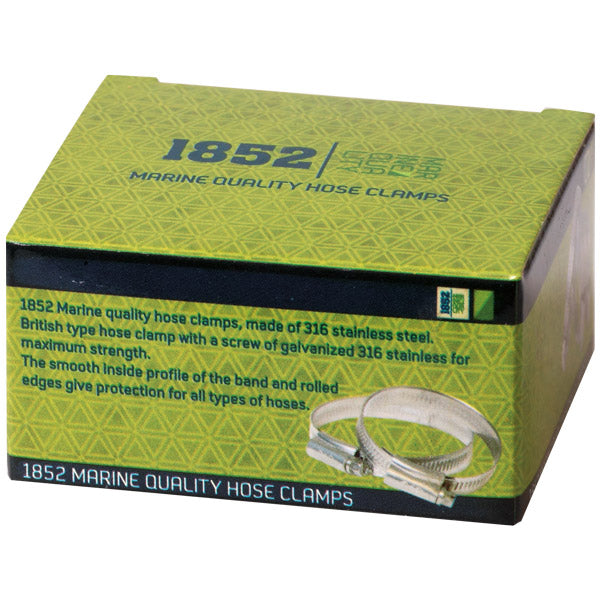 1852 spændebånd i brug, sikrer tilbehør på båden