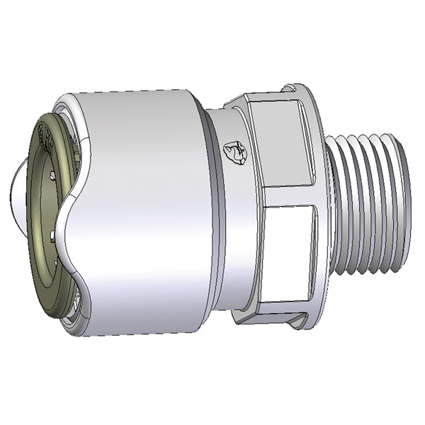 100 stk Whale 3/8" BSP han adaptere samlet på bord