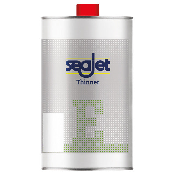 SeaJet Thinner E 5L i plastbeholder, klar til brug og opløsning af maling