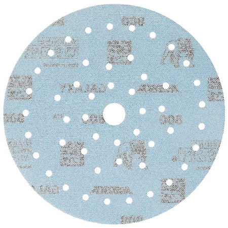 Mirka sandpapir 77 mm P320 med multi hul, pakket i 50 stk.